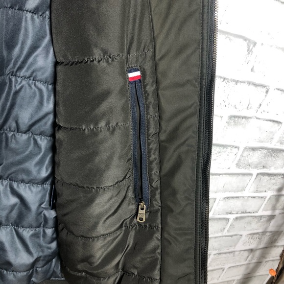 Men's filled Performance Bomber green Jacket M - Picture 8 of 16